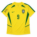 Jersey Retro Brasil 2002 Dorsal Ronaldo