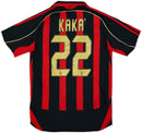 Jersey Retro AC Milan 2006-07 Dorsal Kaka Visitante